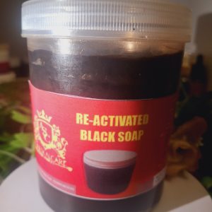 Soap~~Black soap Re-actived 500g