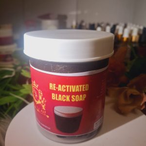 Soap~~Black soap Re-actived 250g