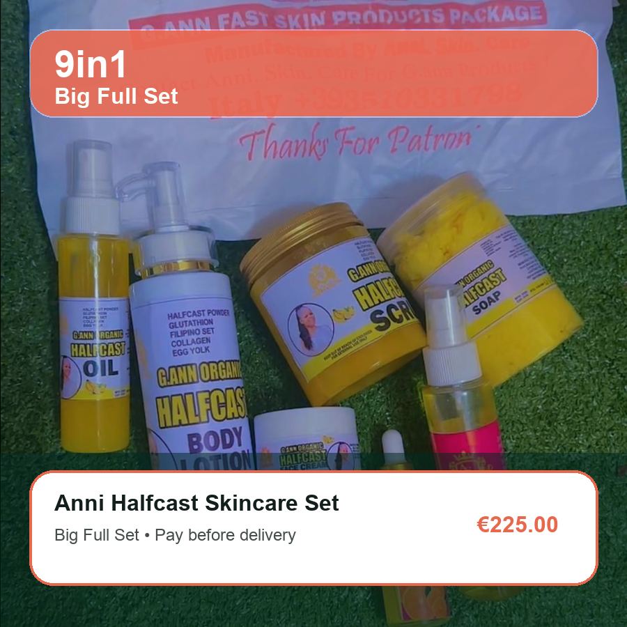 Anni Halfcast 9in1 big full set