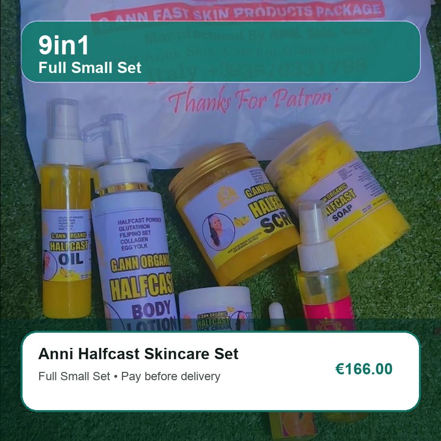 Anni Halfcast 9in1 full small set